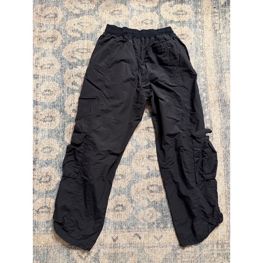 Free People Mesmerize Me Solid Pants Black Size Large Excellent Condition - Picture 6 of 7
